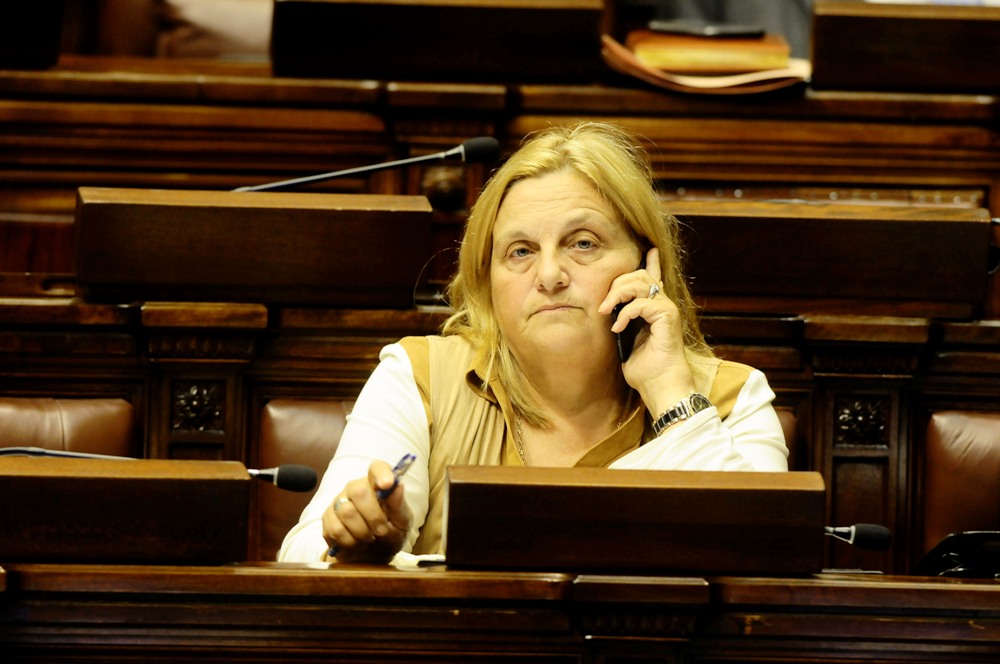 Graciela Bianchi, diputada del Partido Nacional. Foto: Darwin Borrelli