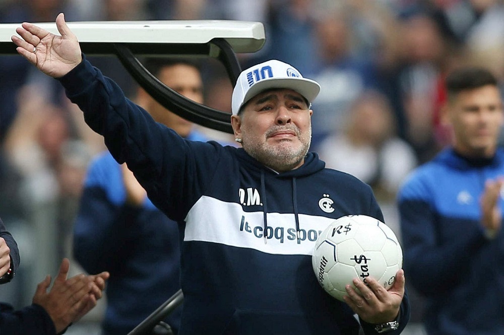 Diego Maradona en Gimnasia de La Plata