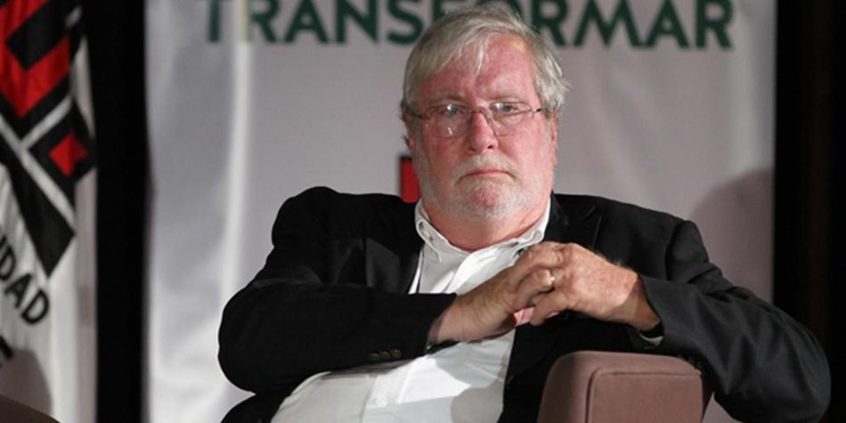 Bruce Bagley, de 73 años, acusado de lavar plata del régimen de Maduro.  Foto: Universidad del Norte