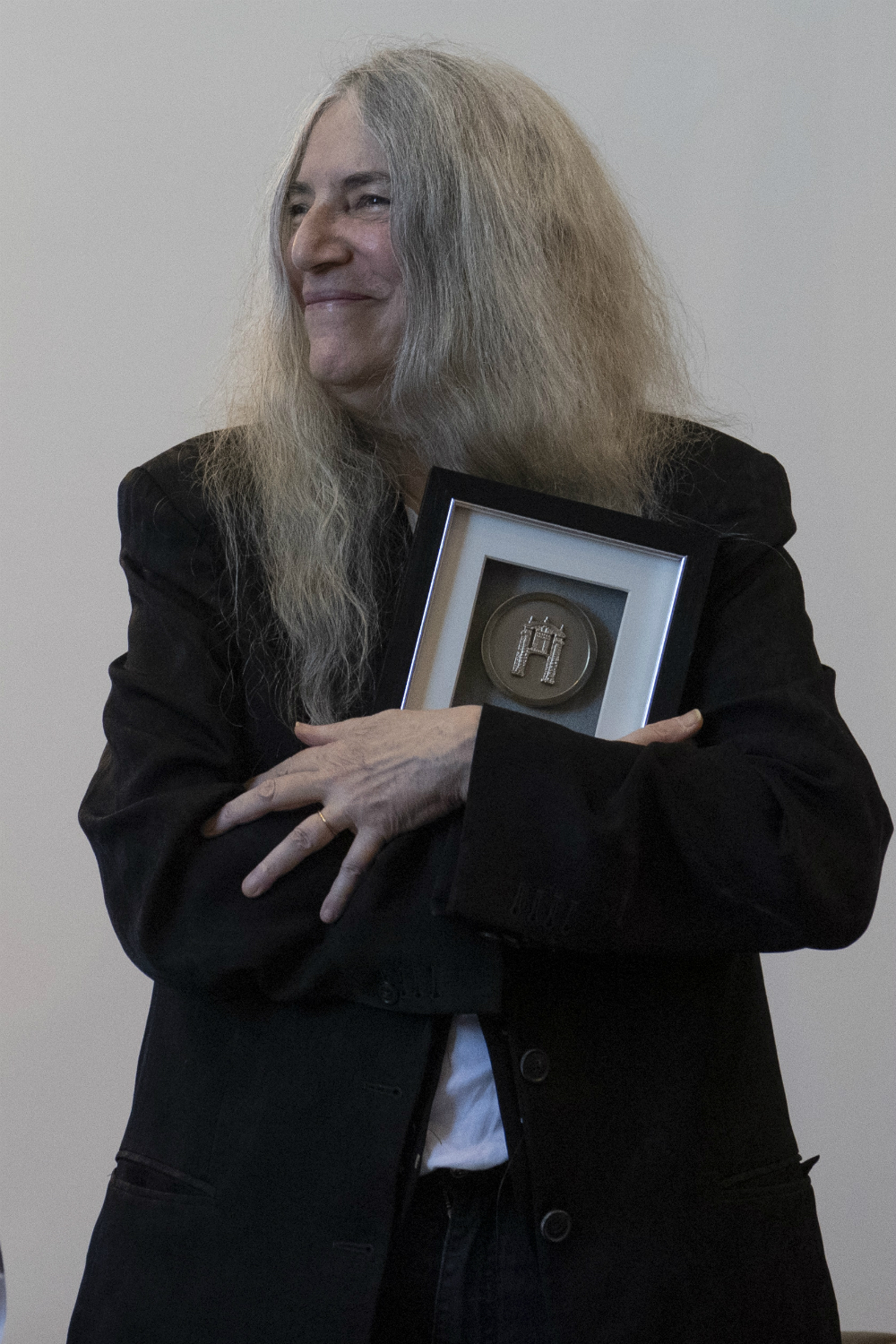Patti Smith fue declarada Visitante Ilustre de Montevideo. Foto: AFP