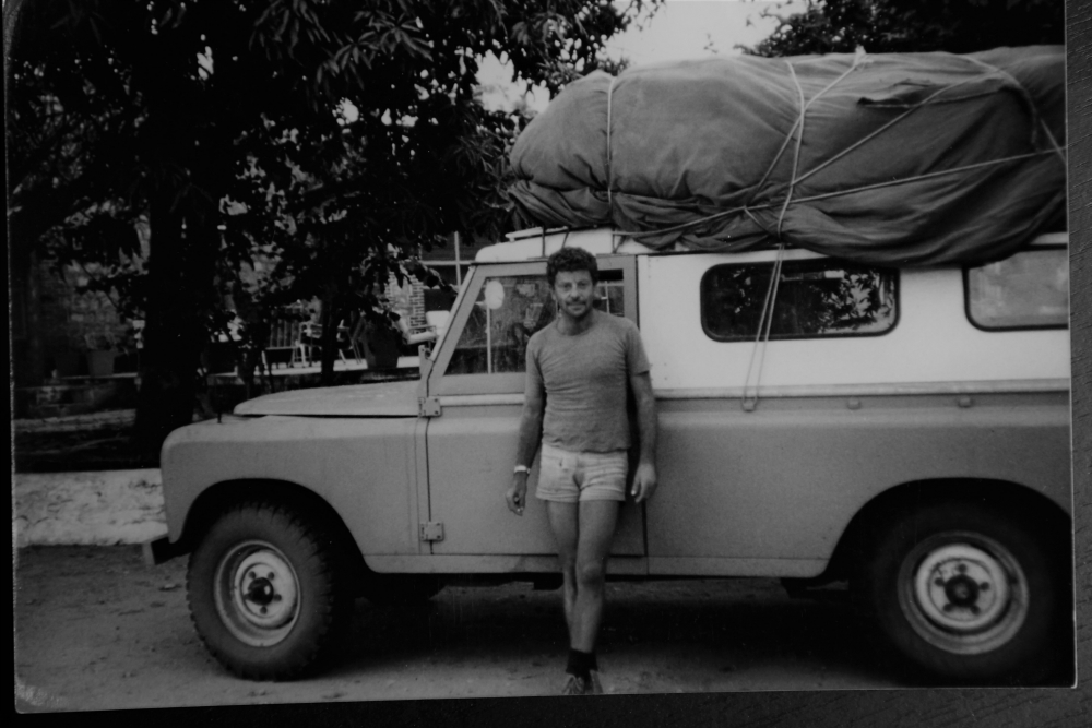 Limor en los años mozos cuando comenzaba la misión en Sudán.