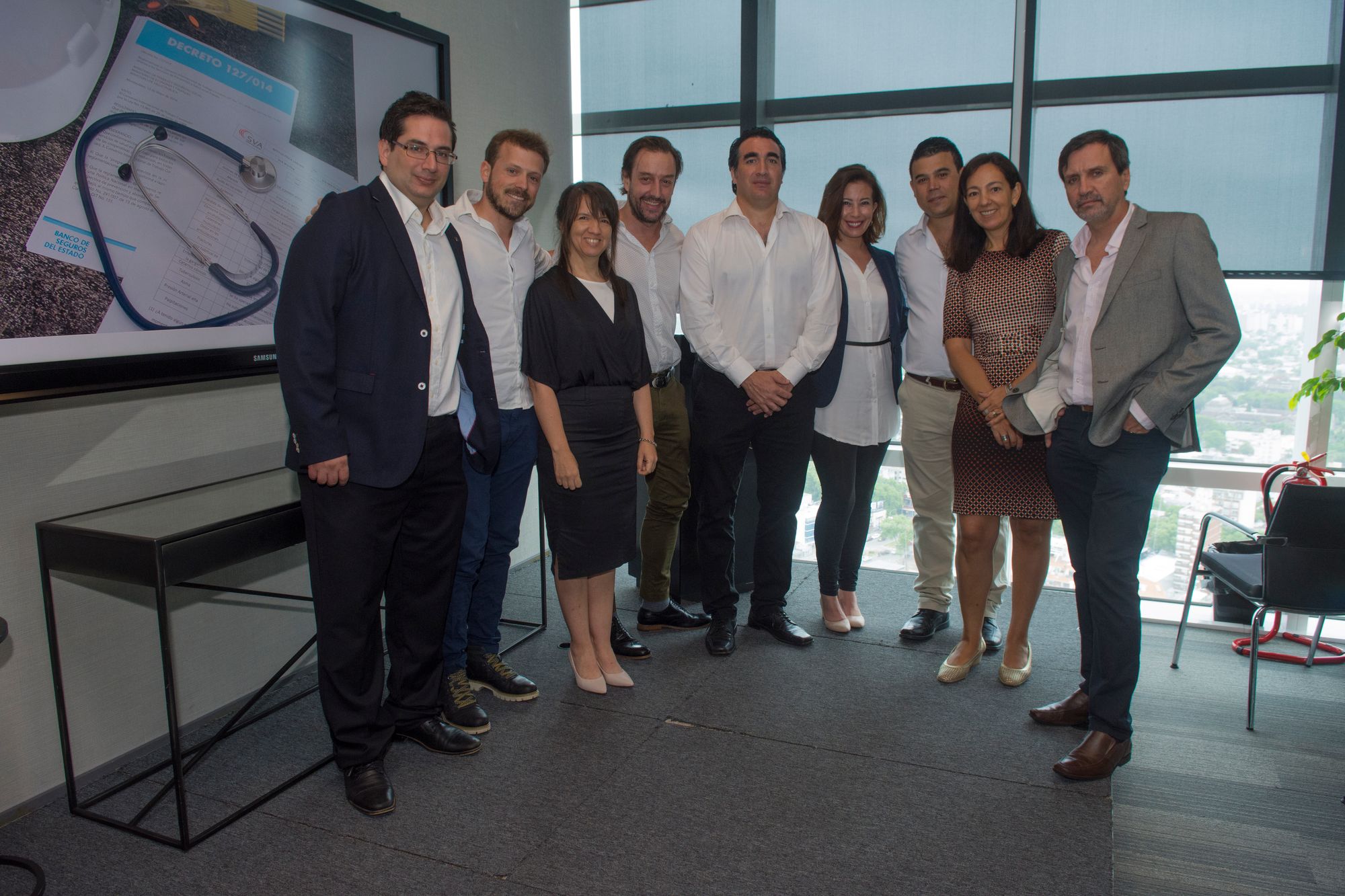 Gonzalo Nakle, Camilo Weinberger, Rosana Sánchez, Federico Ferrando, Eduardo Nakle, Melissa Santellán, Rodrigo Acosta, Mónica González, Marcelo Chopitea.