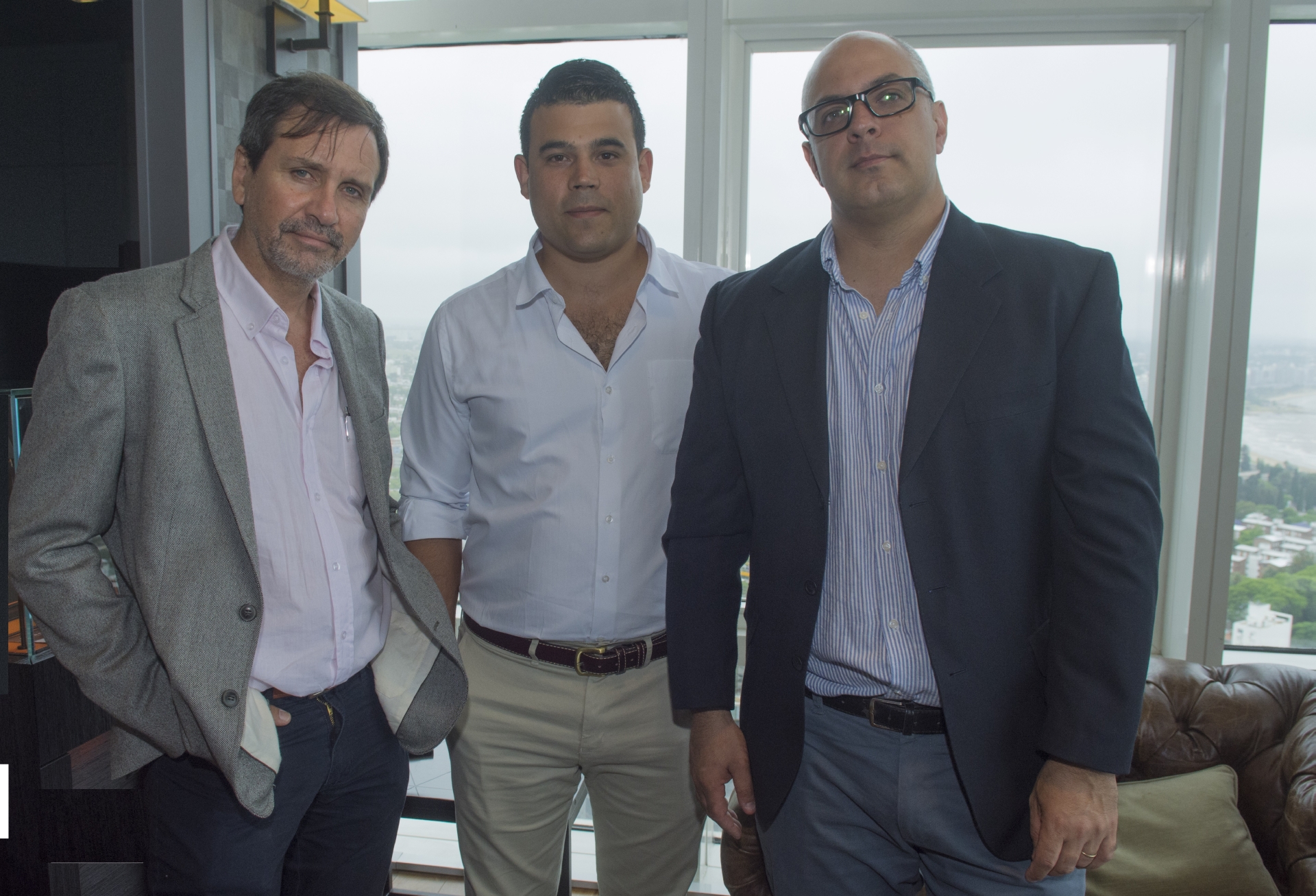 Marcelo Chopitea, Rodrigo Acosta, Pablo Estable.