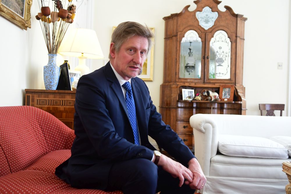 Gianni Piccato, embajador de Italia en Uruguay. Foto: Francisco Flores