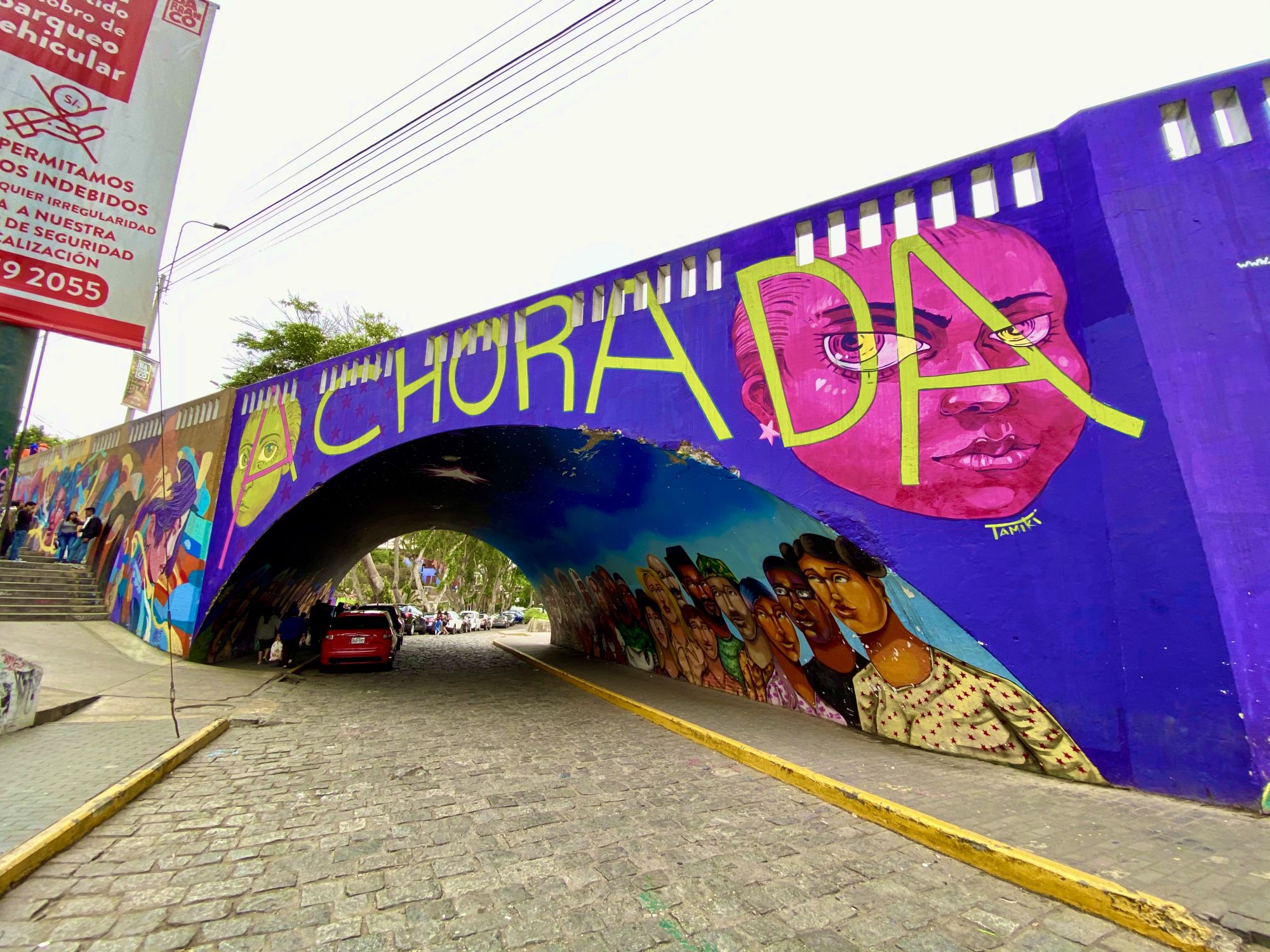 Streetart en Barranco, Lima. Foto: Mariana Malek