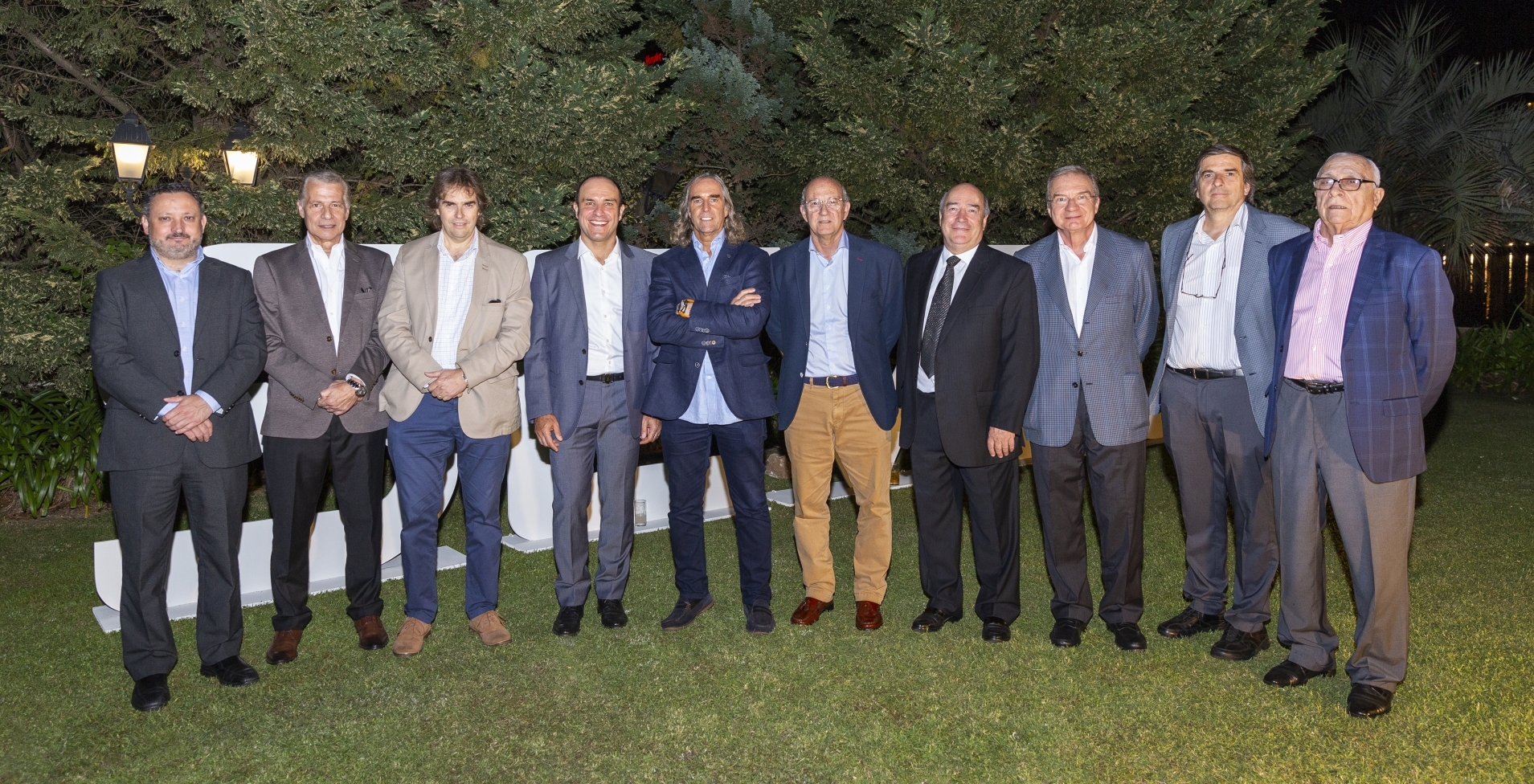 Gabriel Sanchis, Carlos López, Nicolás Scheck, Doménico Capelli, Carlos Scheck, Emilio Vidal Scheck, Fernando Planes, José Giusto, Guillermo Scheck, Miguel del Castillo.