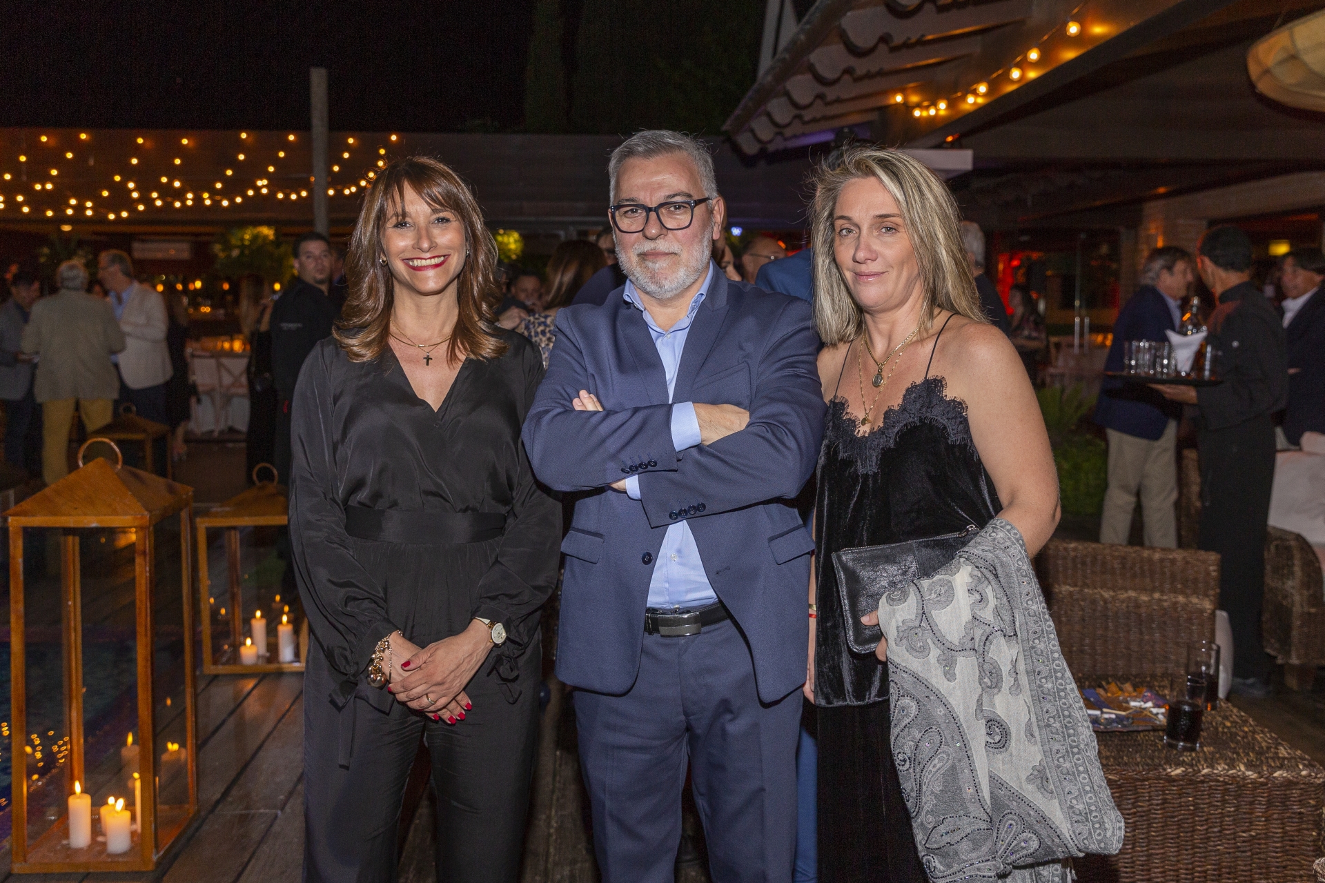 Laura Bidone, Axel Parodi, Rosana Monteverdi.