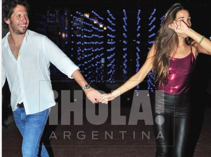 Alejandro Gondenhorn y Juana Viale (Foto: ¡Hola!)