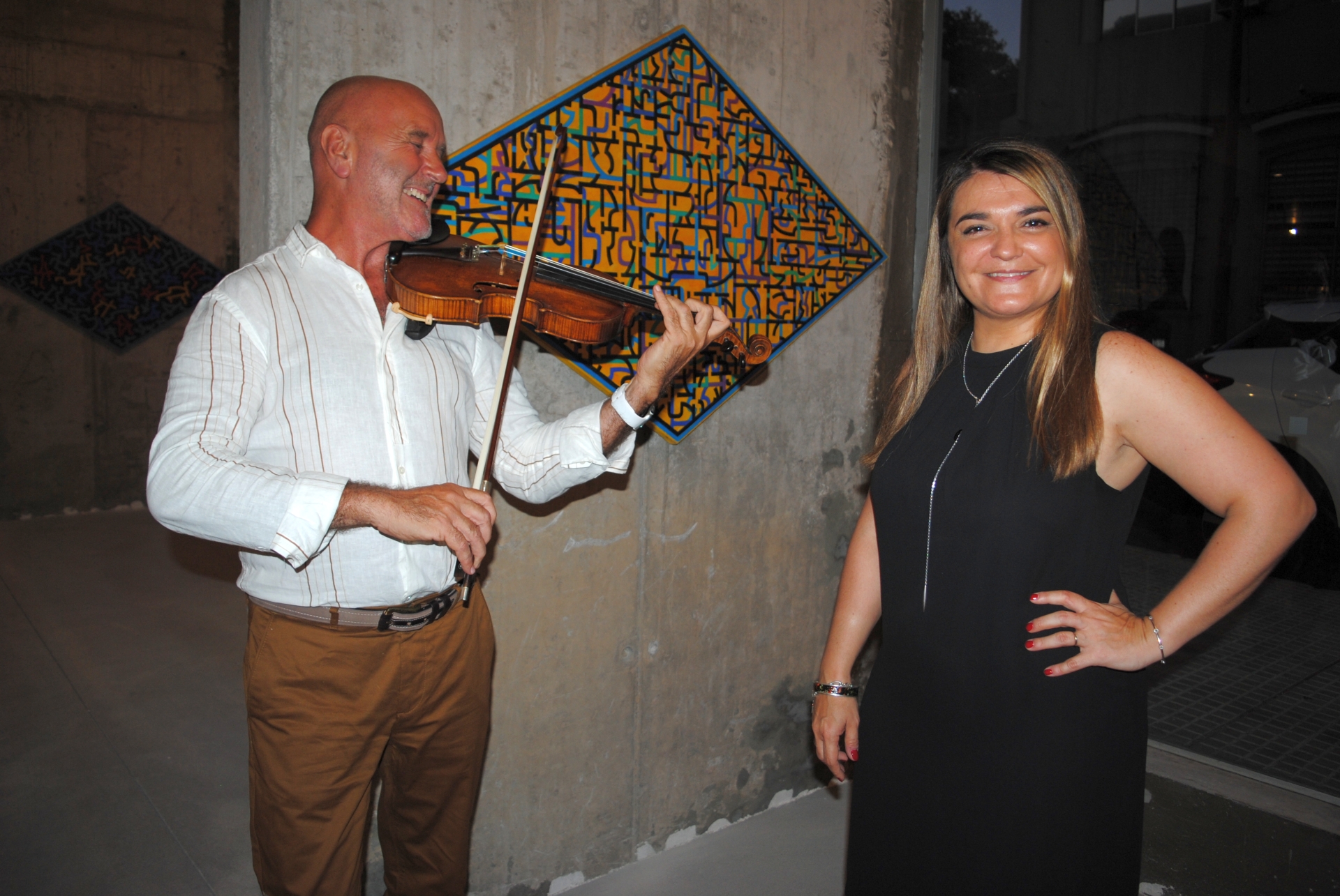 Edison Mouriño, Alejandra González.