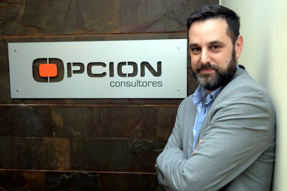 Rafael Porzecanski, director de Opción Consultores. Foto: Marcelo Bonjour.