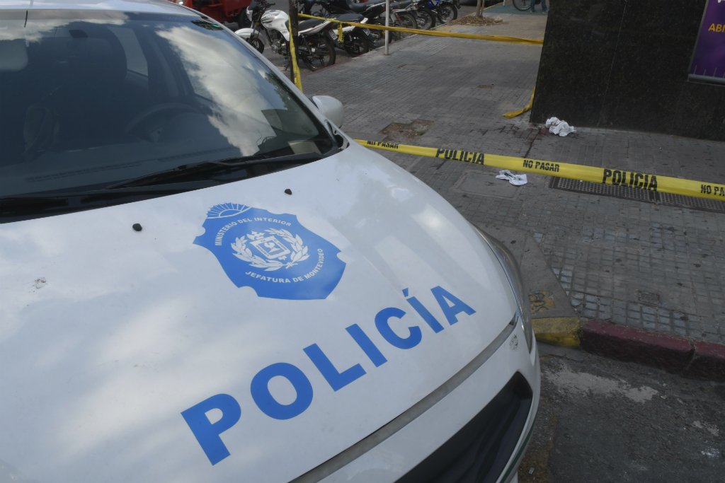 Patrullero de policía de Montevideo. Foto: Leonardo Mainé (Archivo)