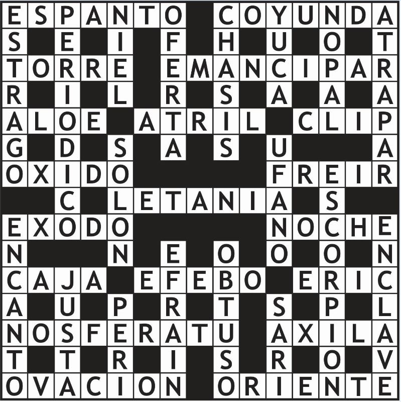 Crucigrama