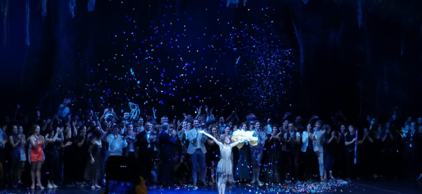 Riccetto dio su última función y se retiró ovacionada. Foto: Soledad Gago