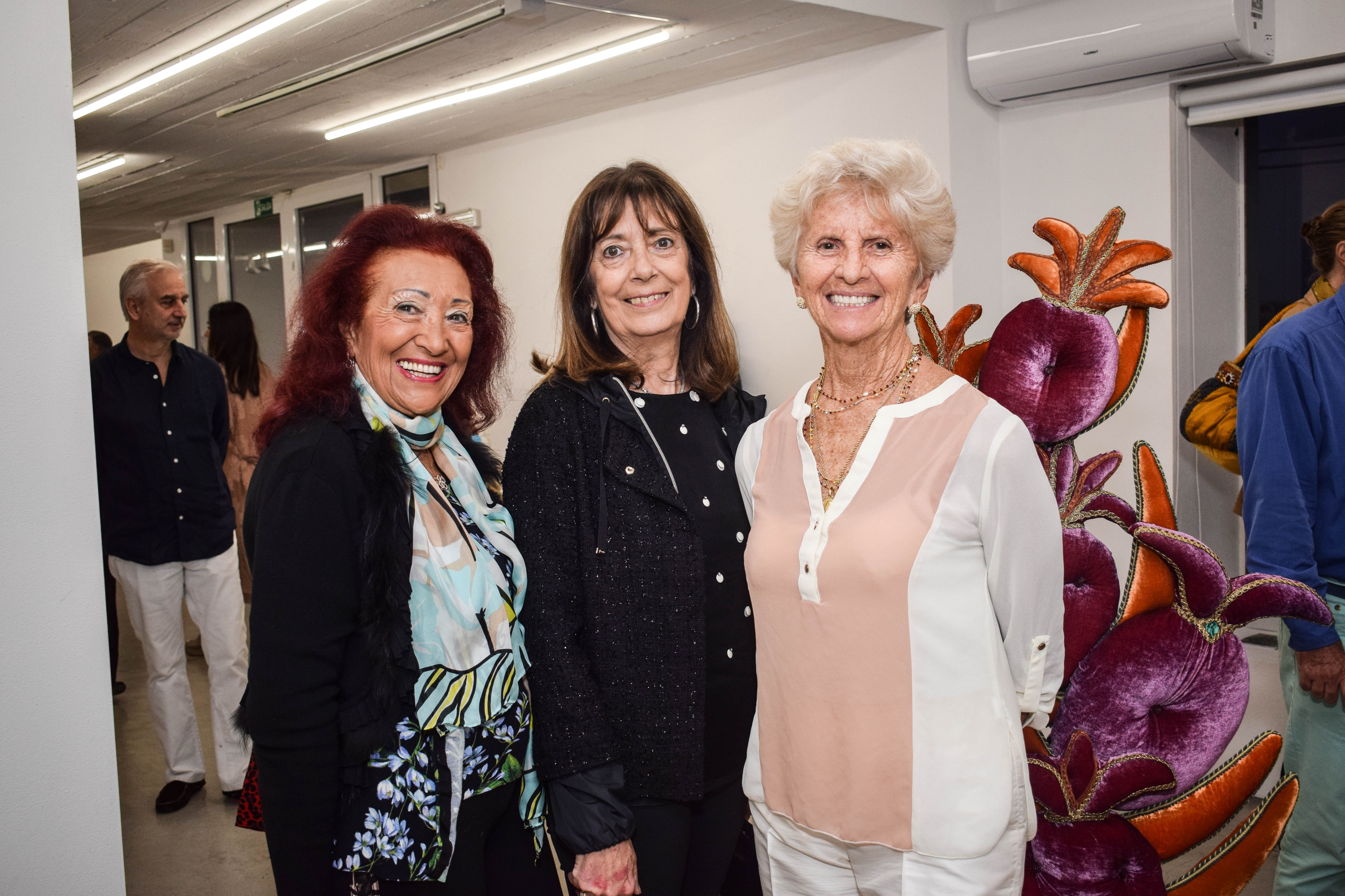 Graciela Ravera, Estela Gaibisso, Pía Tolomeo.