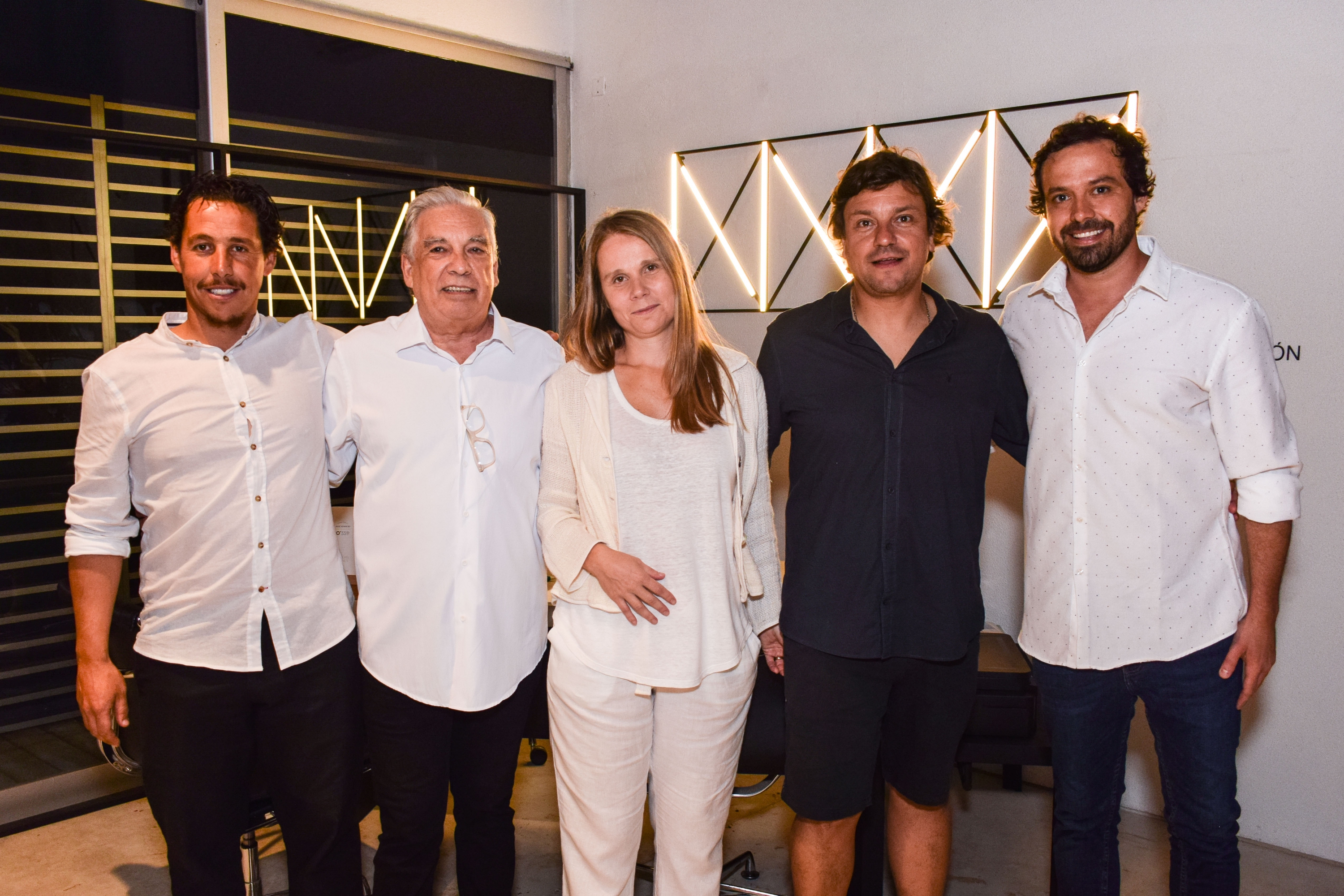 Diego Machado, Sebastián Manuele, Natalia Welker, Marcelo Conserva, Juan Aispuru.