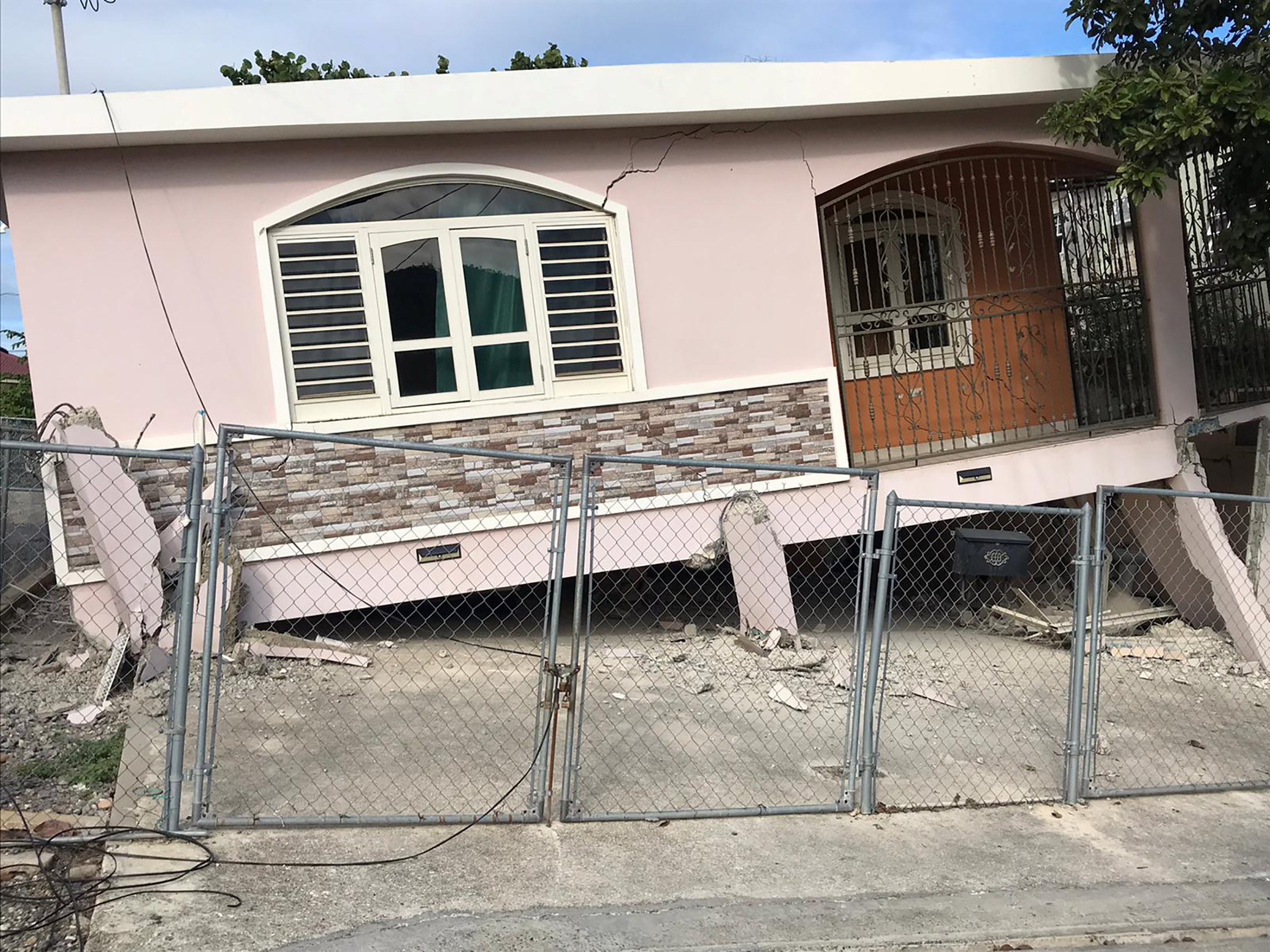 Terremoto en Puerto Rico. Foto: Reuters