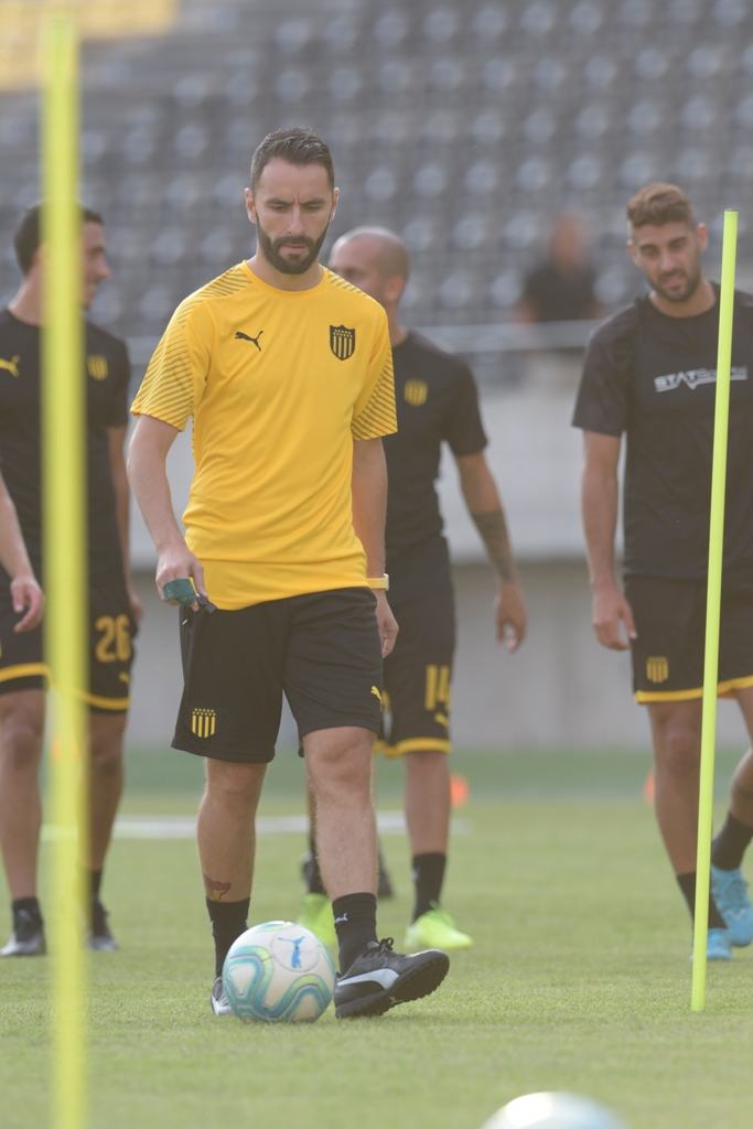 Manuel Ojalvo, el español que integra el cuerpo técnico de Peñarol. Foto: Gerardo Pérez.