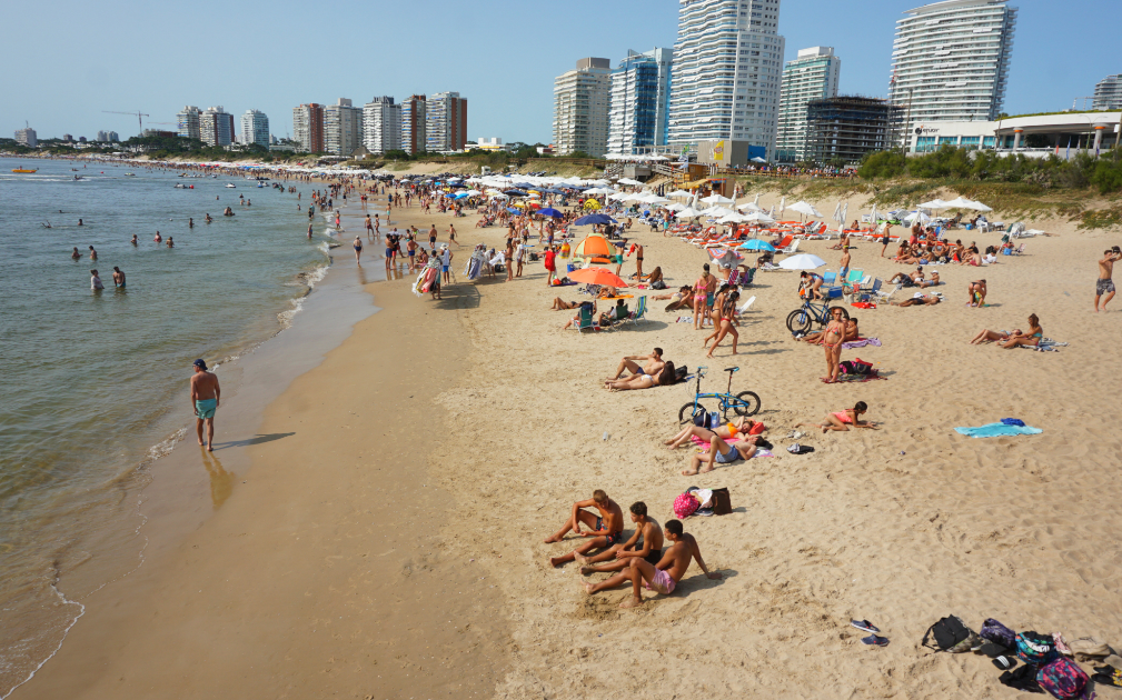 Postales del verano 2020 en Punta del Este. Foto: Ricardo Figueredo