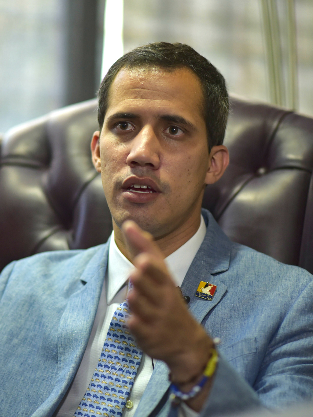 Juan Guaidó, presidente de la Asamblea Nacional de Venezuela. Foto: AFP