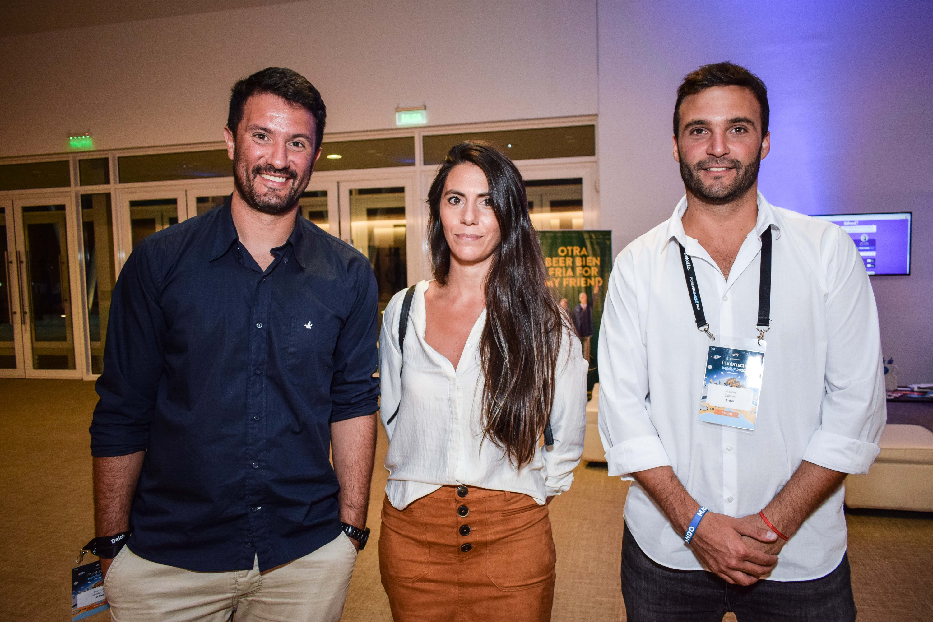 Christian Maldonado, Marianna Marcucci, Marcos Camarri.