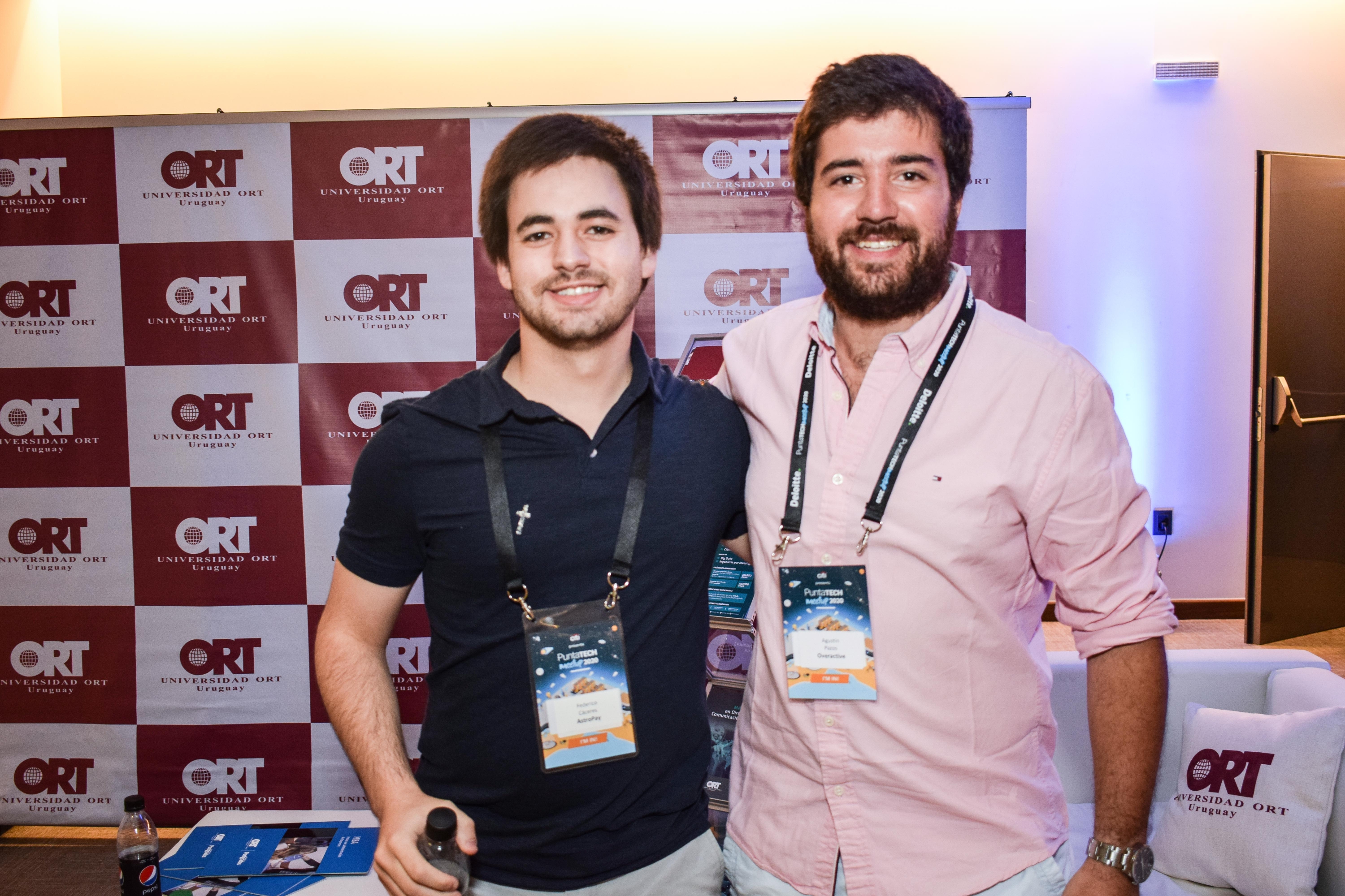 Federico Cáceres, Agustín Pazos.