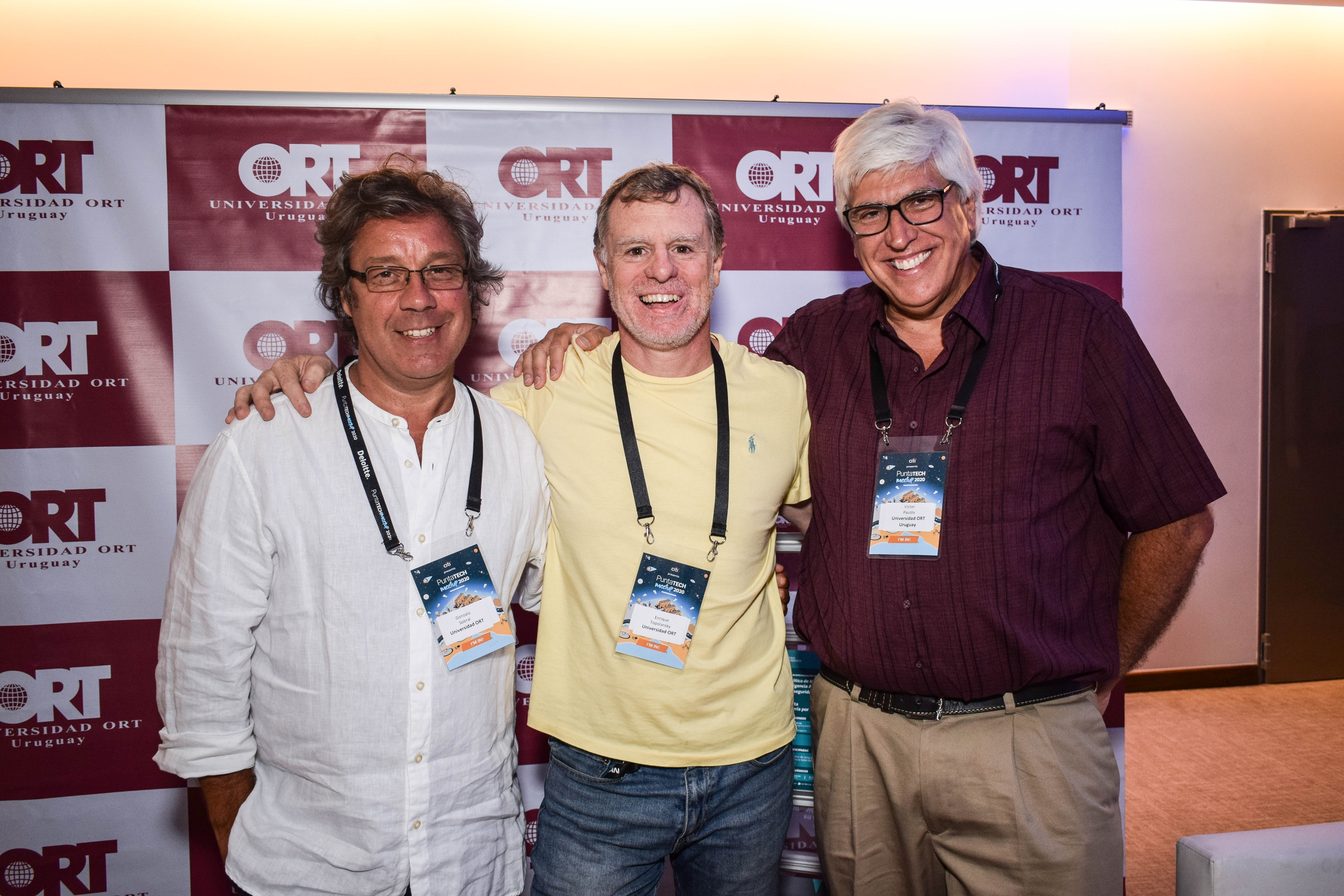 Gonzalo Sobral, Enrique Topolansky, Victor Paulós.