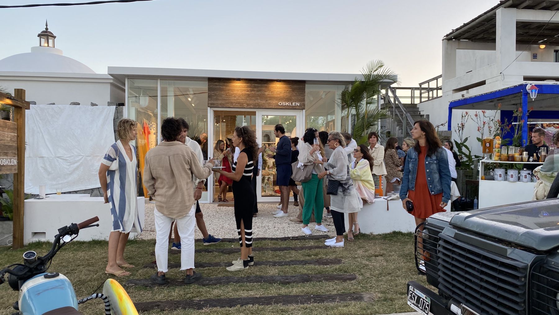 La inauguración de la tienda en José Ignacio en enero. Foto: Mariana Malek