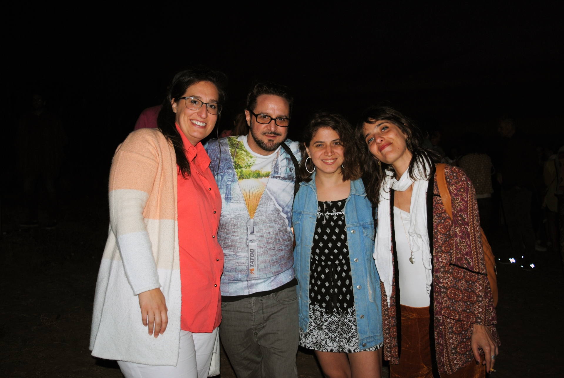 Lucía Moreira, Fabián Repetto, Chiara Repetto, Lucía Aljas.