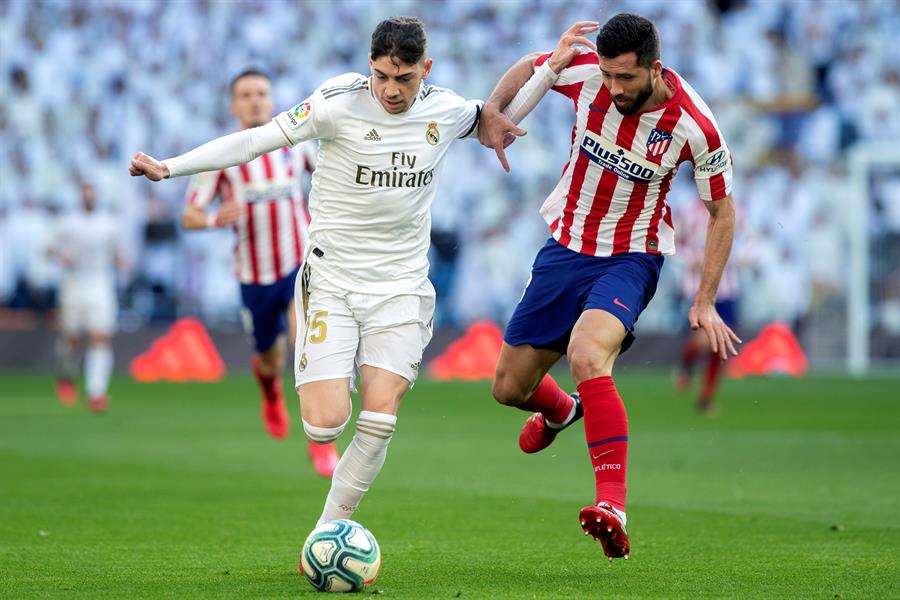 Federico Valverde. Foto: EFE.