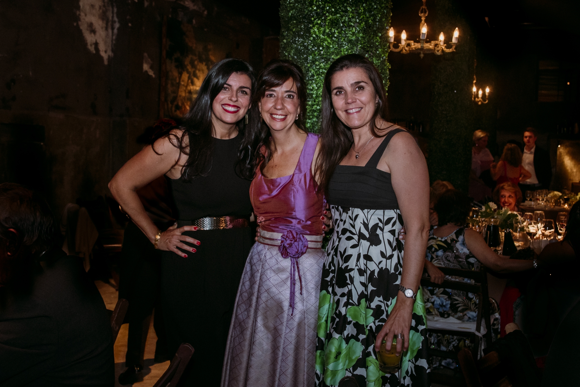 María José Machado, Martha Carbonell, María Noel Machado.