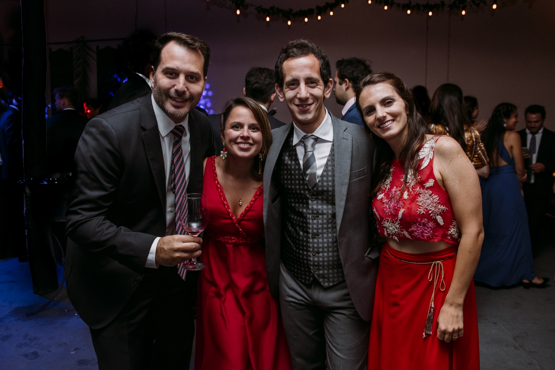 Nicolás Brida, Florencia Perona, Nahuel Danoni, Mariangeles Perona.