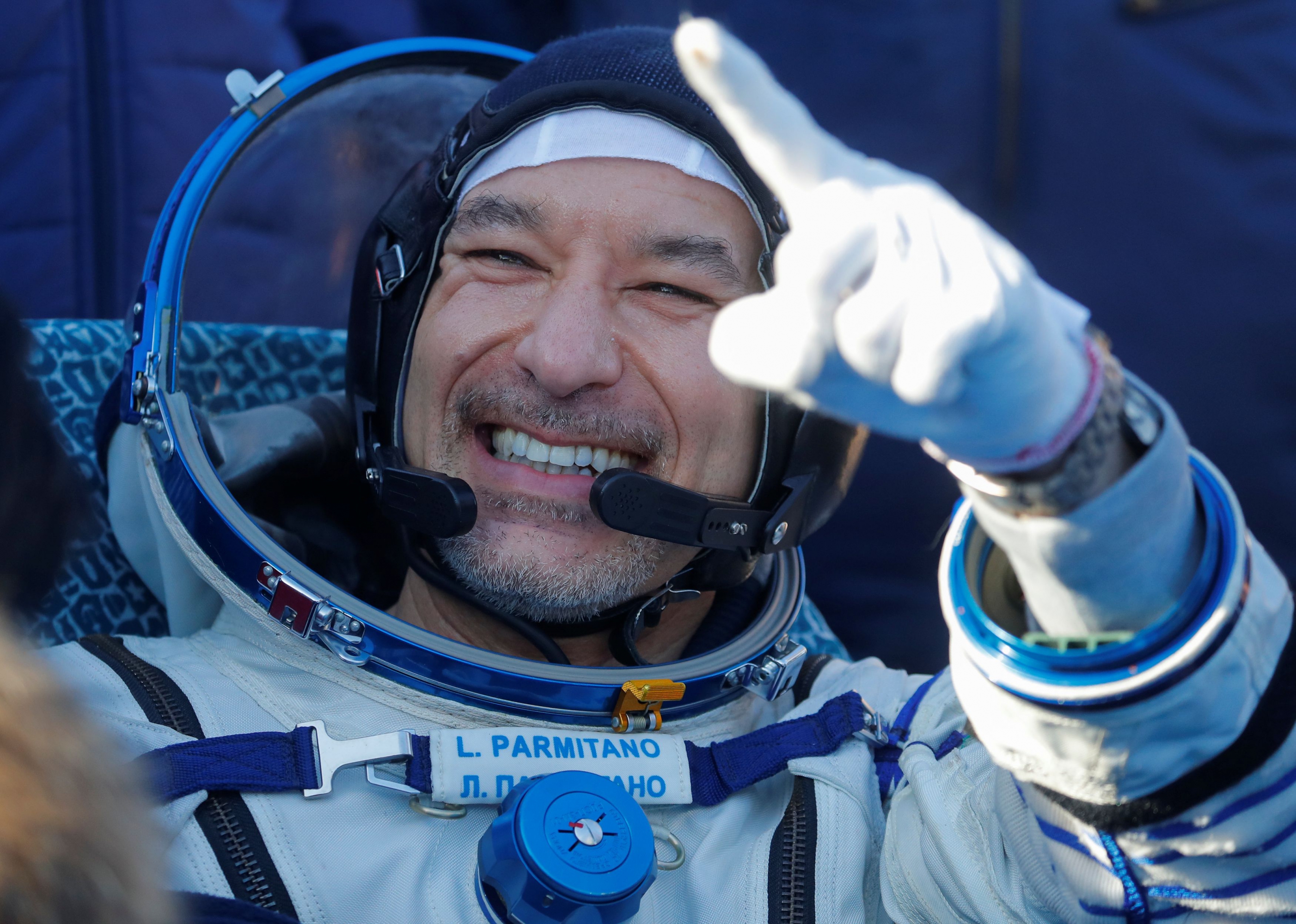 Luca Parmitano. Foto: Reuters