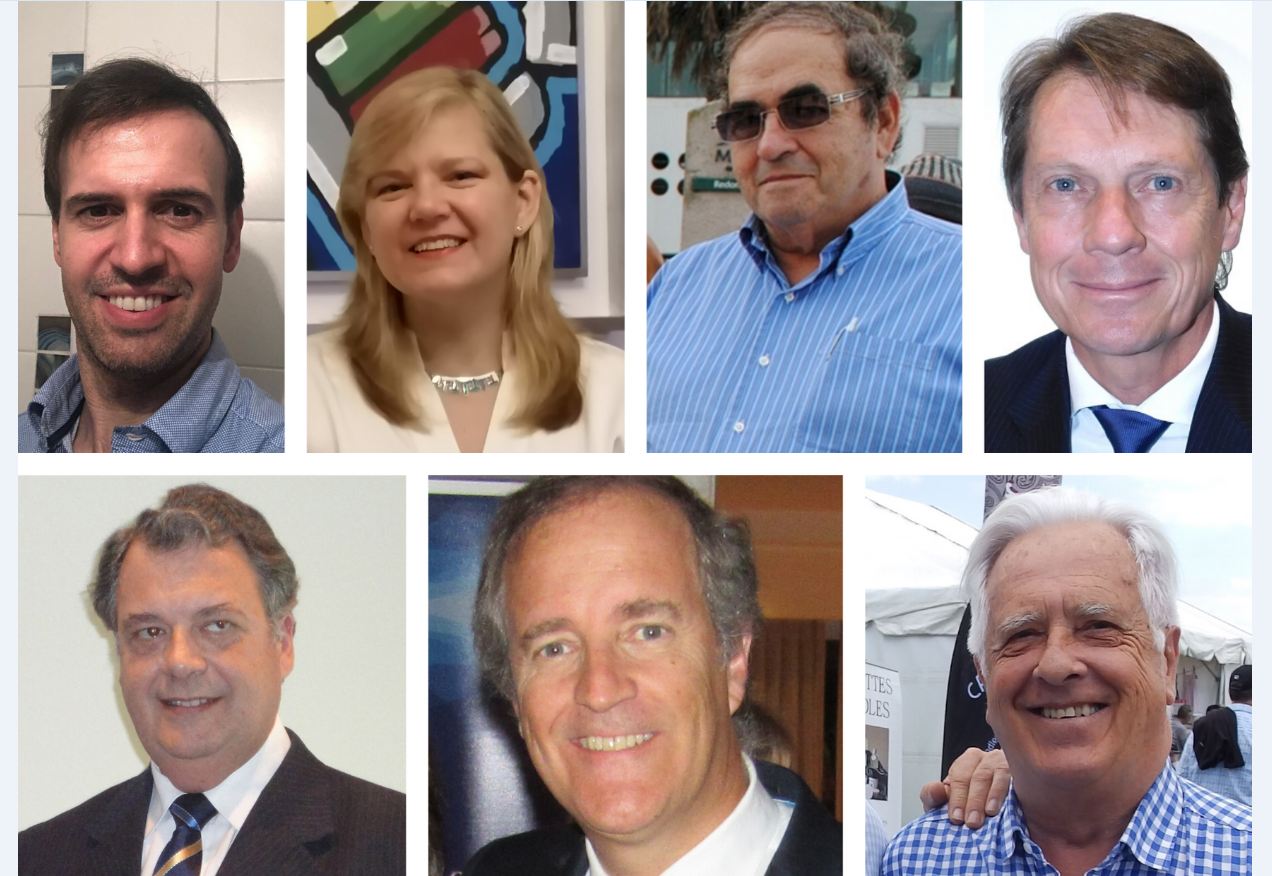 Ricardo Shaw (Nueva Zelanda); Matías Balparda (Eslovaquia); Cecilia Hernández (Lituania); Vicente Napoli (Albania); Andrew Cooper (Finlandia); John Christian Schandy (Noruega y Suecia); y René Sonneveld (Países Bajos).