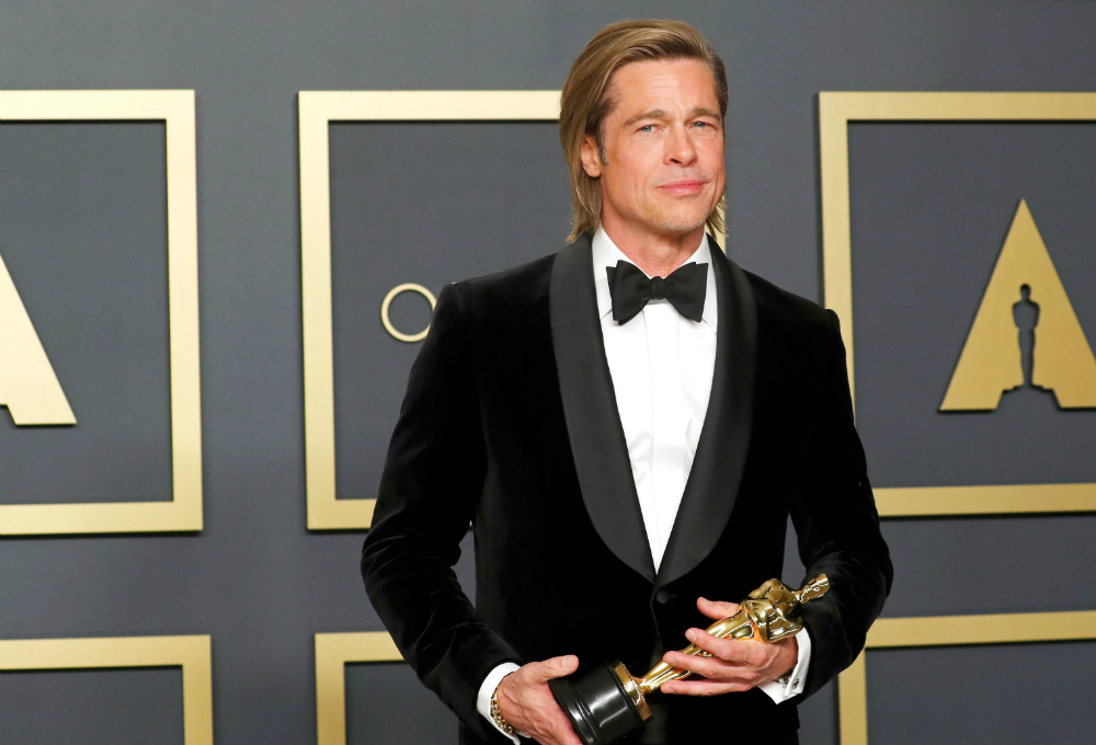 Brad Pitt ganó el Oscar como mejor actor de reparto por "Había una vez en... Hollywood"