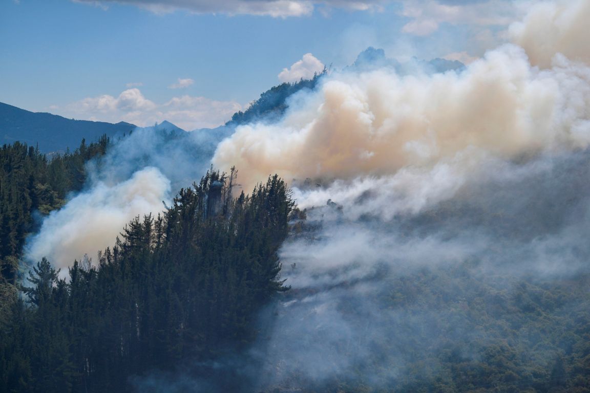 Laboratorio de coca en el predio del embajador Fernando Sanclemente. Foto: AFP.