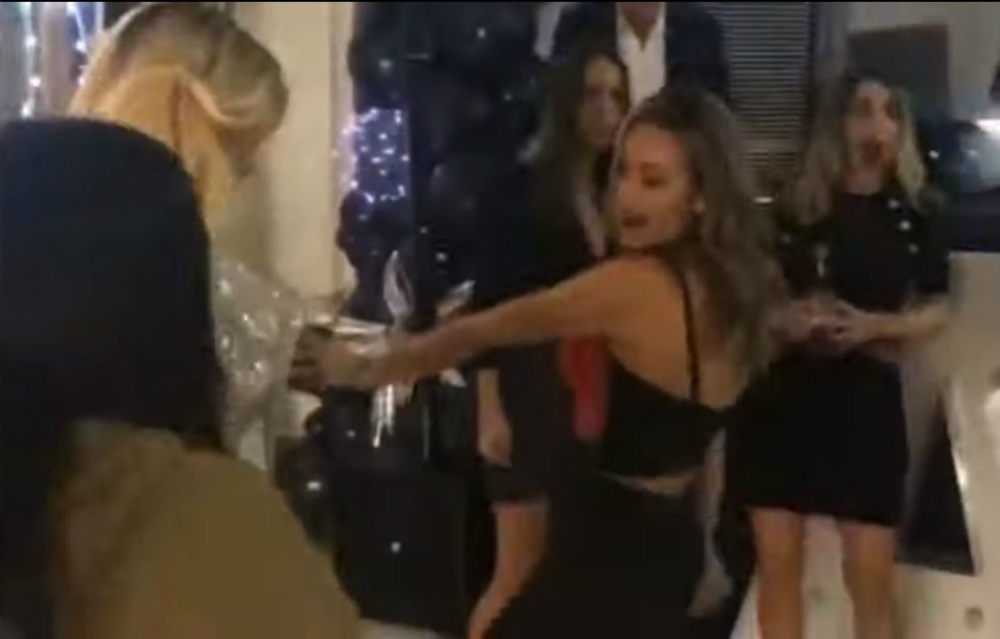 La fiesta de los jugadores del PSG