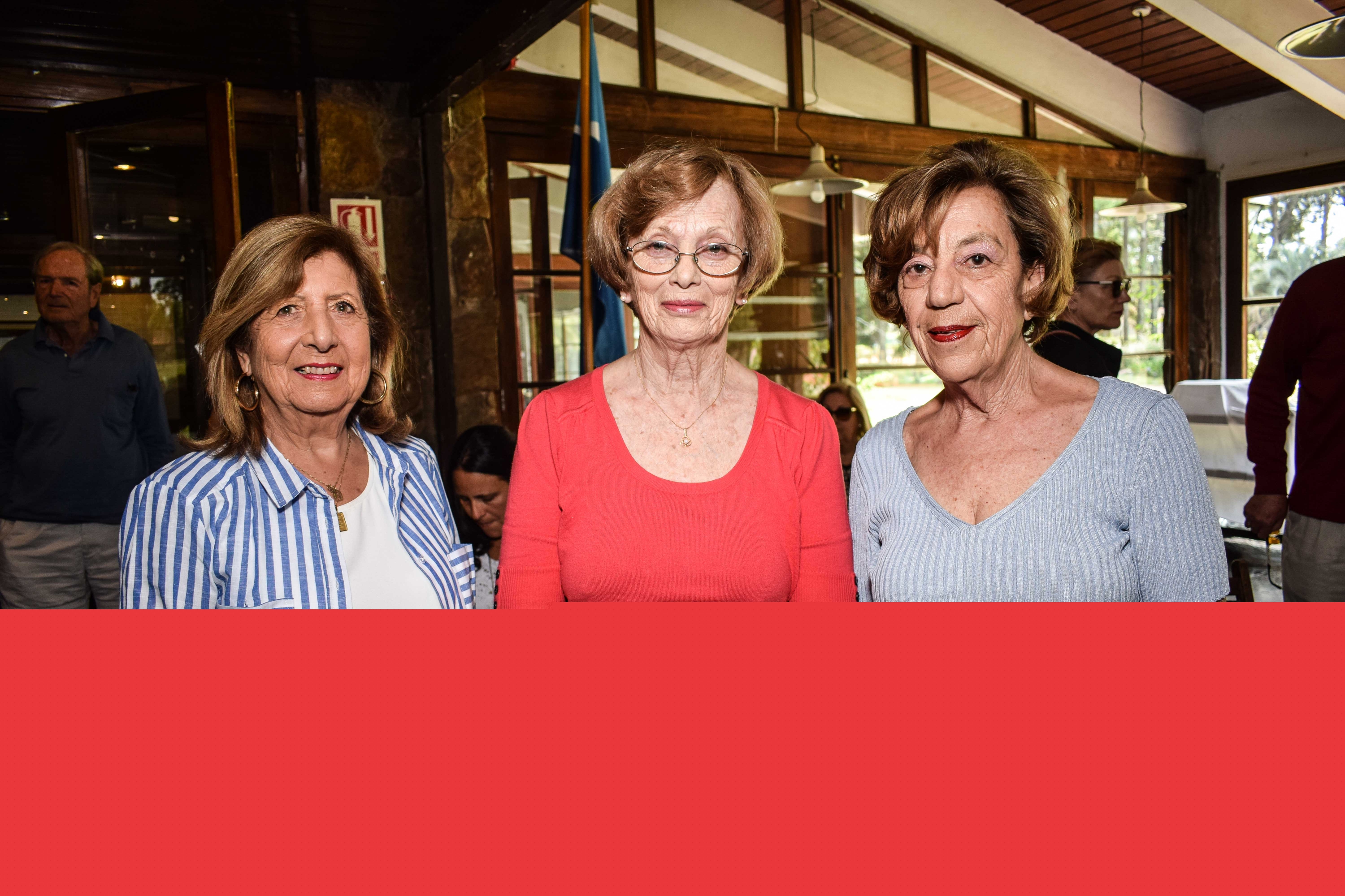 Nancy Sola, María Delia Murissich, Mabel Plada.