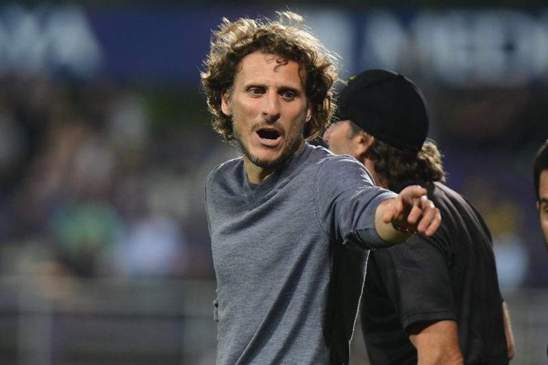 Diego Forlán. Foto: Francisco Flores.