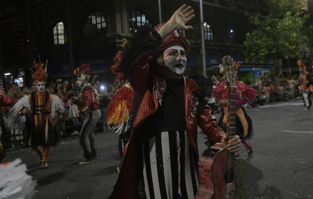 Agarrate Catalina en el desfile de carnaval 2020. Foto: Marcelo Bonjour