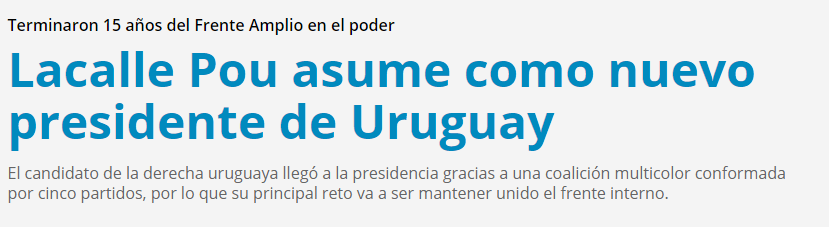 Página 12, Argentina. Foto: Captura Página 12
