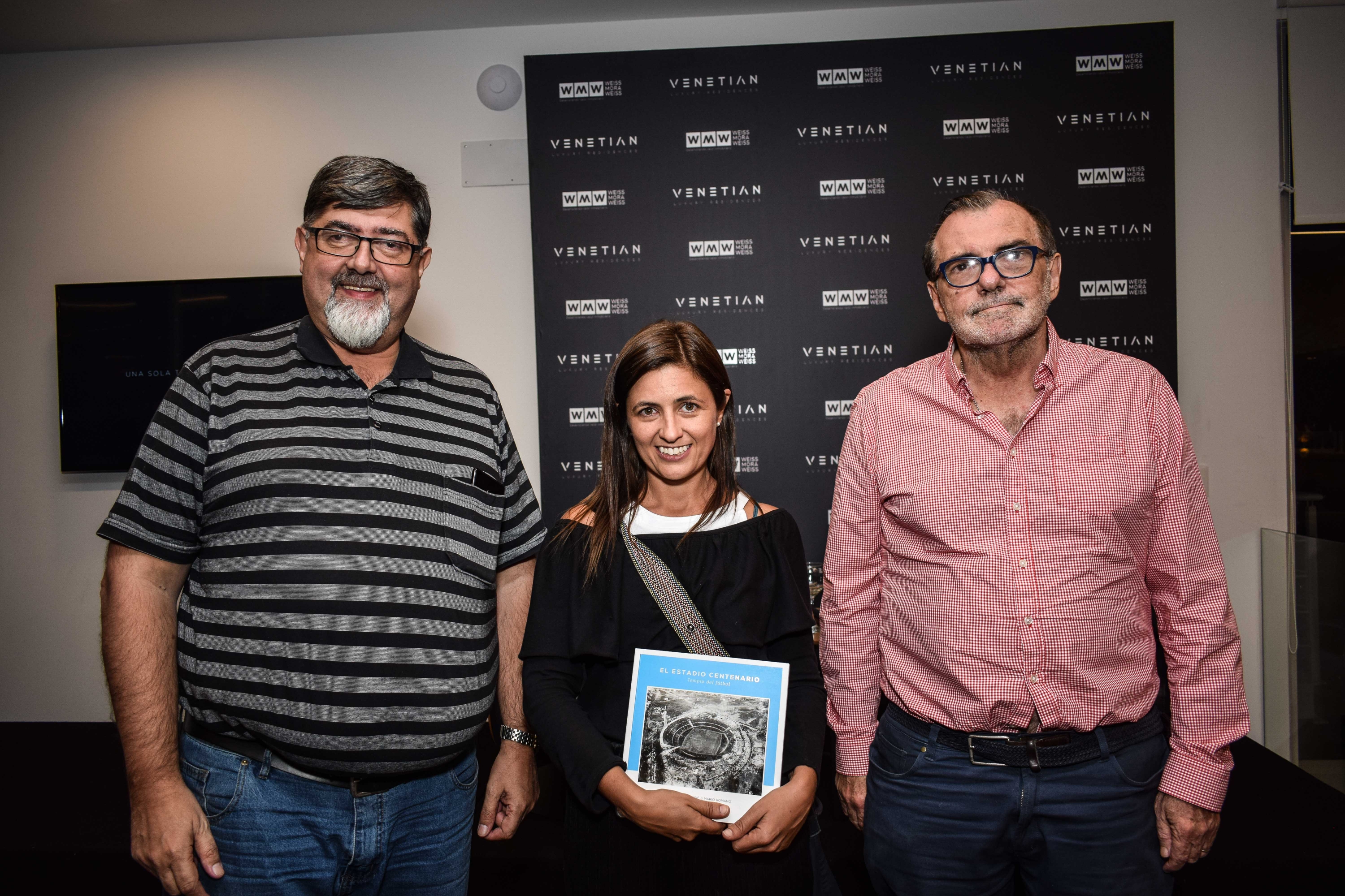 Mario Romano, Jimena Maresca, Alberto Magnone.