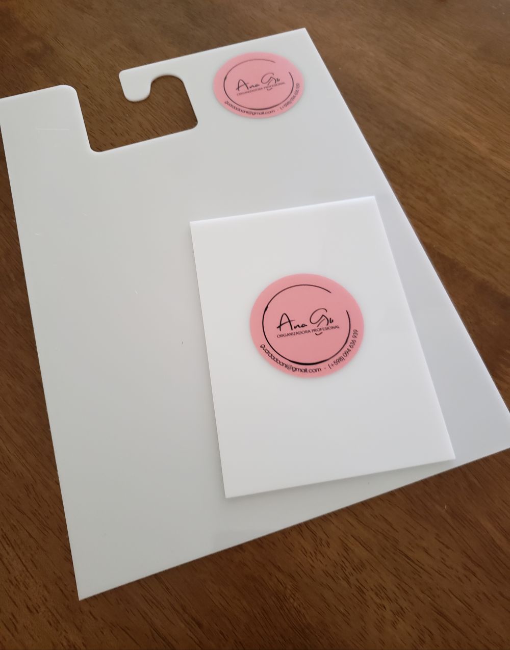 Tablas de doblado para el método KonMarie. Foto: Ana Gu