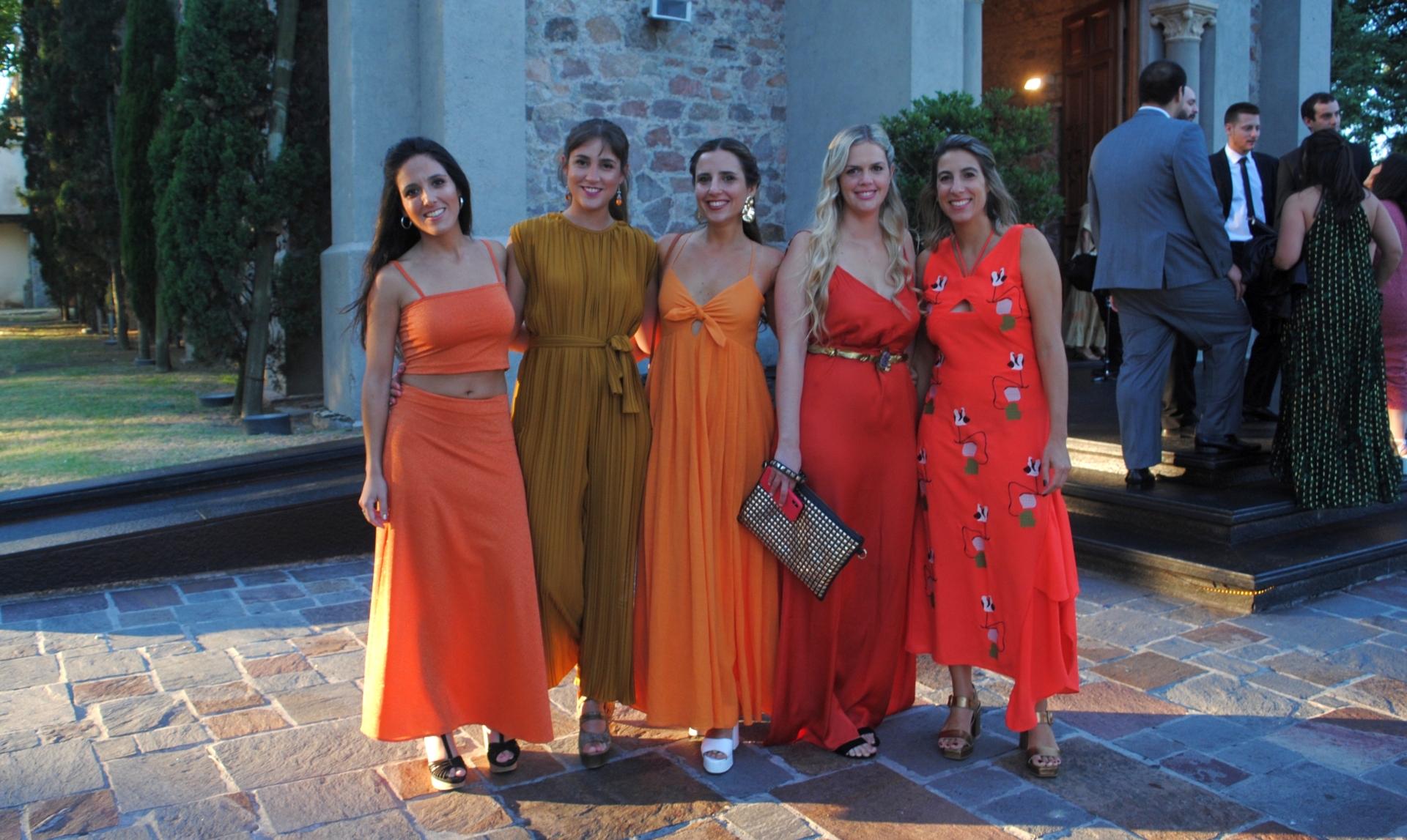 Agustina Russo, Lucía Franco, Guillermina de León, Verónica Piñón, Martina Sapelli.