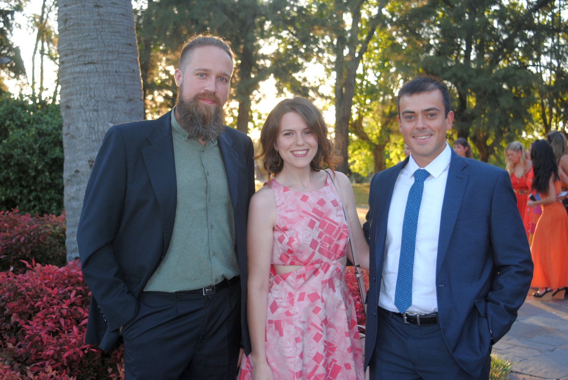 Jan Szolno, María Noel de la Fuente, Enzo Yanes.