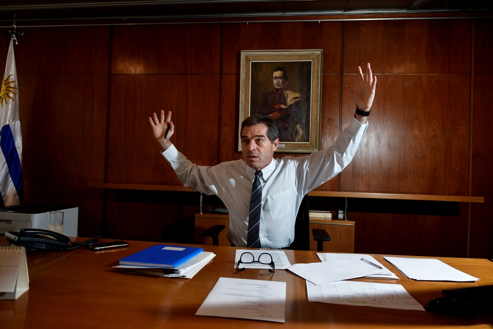 Ernesto Talvi, ministro de Relaciones Exteriores. Foto: Fernando Ponzetto.