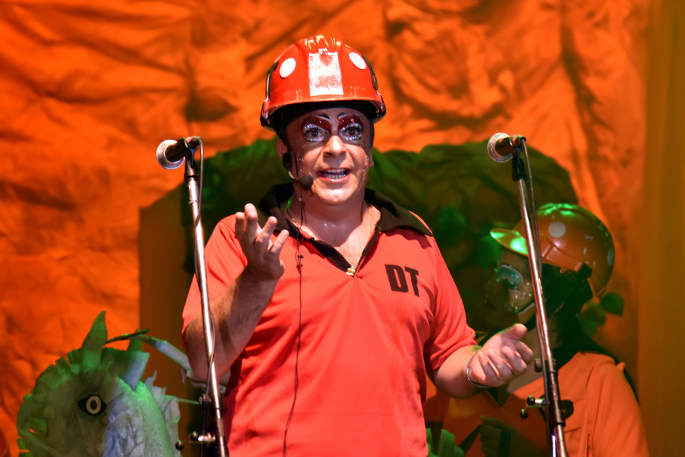 Leo Pacella de humoristas Los Choby's. Foto: José Arisi - Carnaval en Fotos