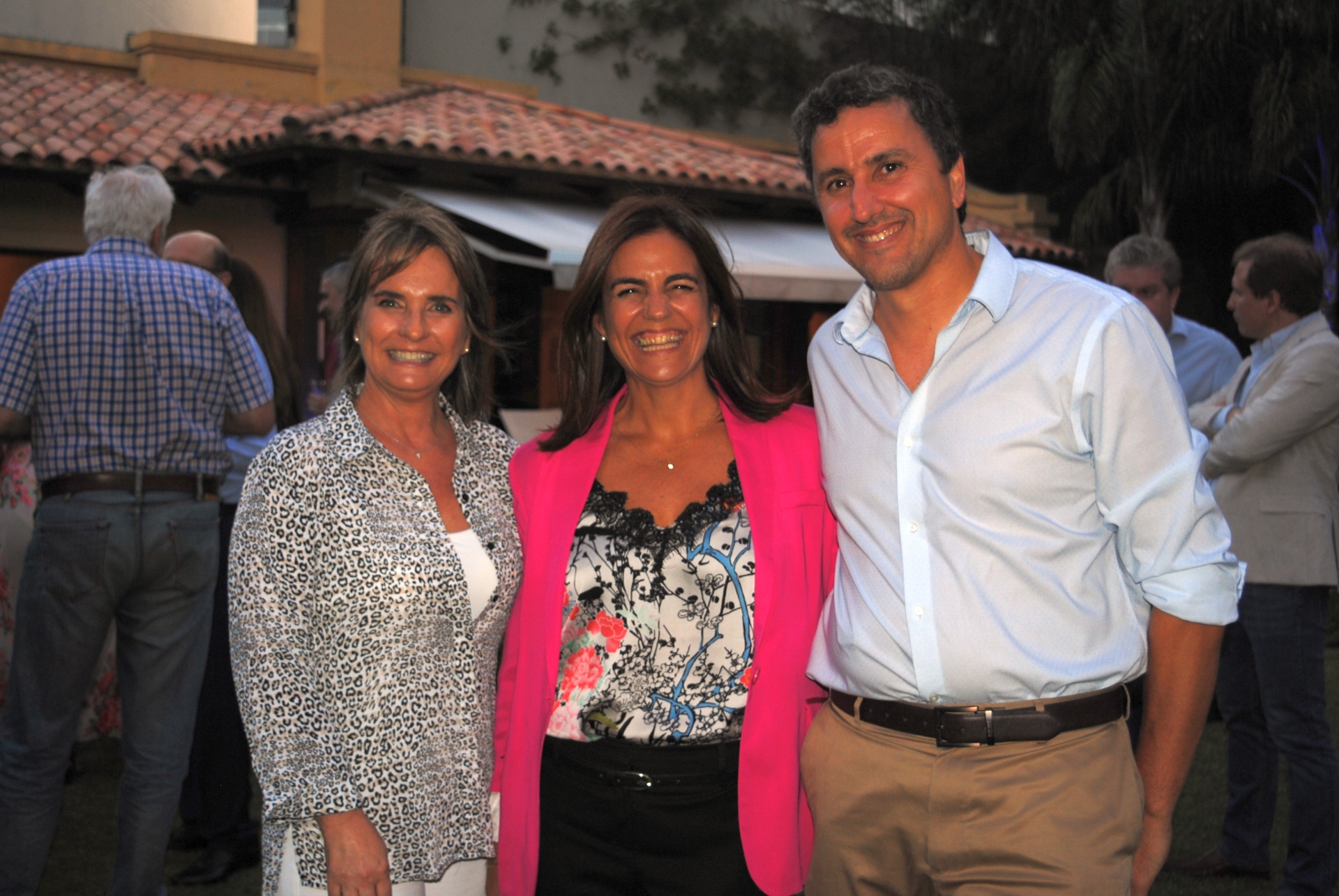 Andrea Carballido, Ana Inés Echavarren, Hugo Romay.