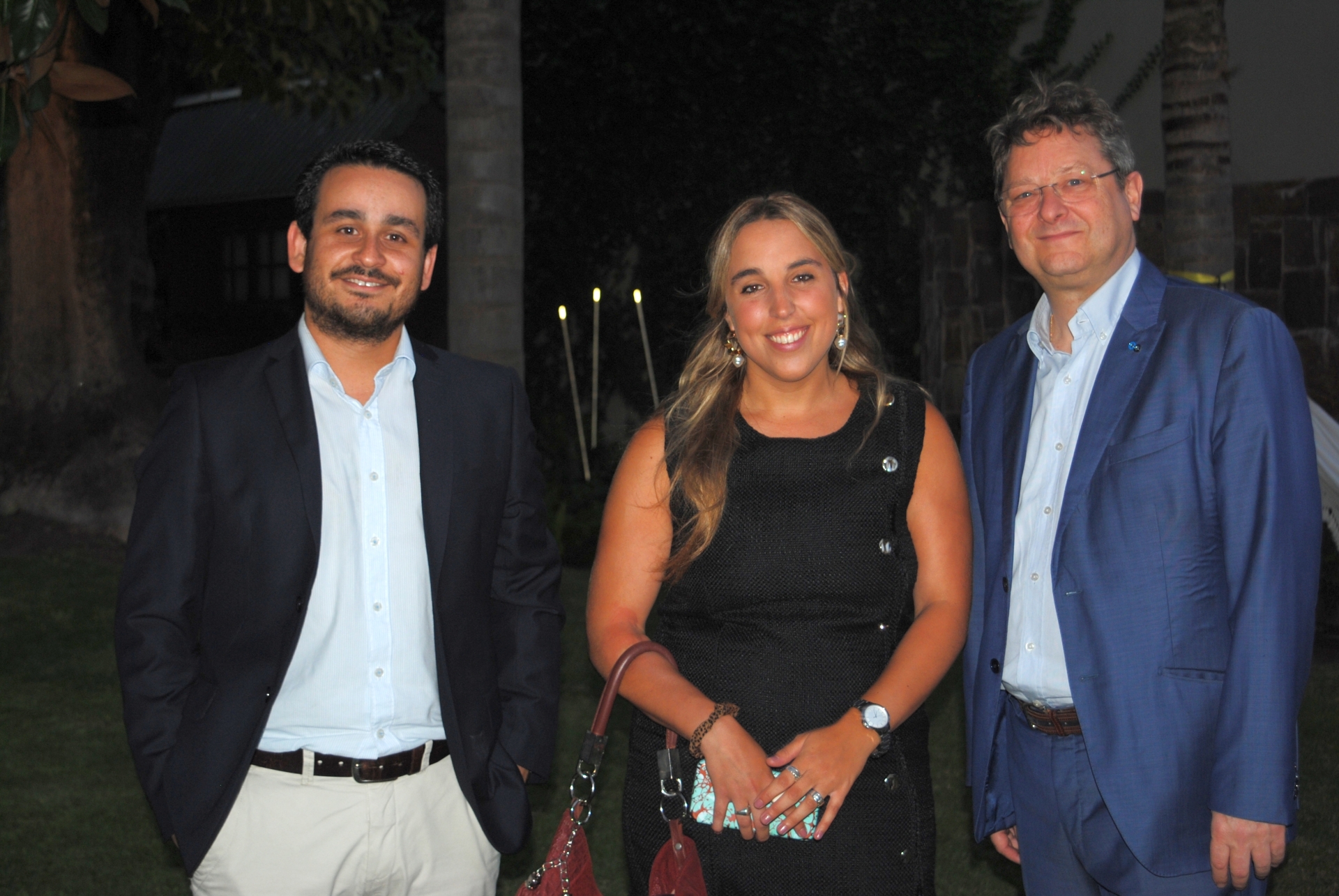 Martín Soca, María Emilia Caraballo, Albert Colomero.