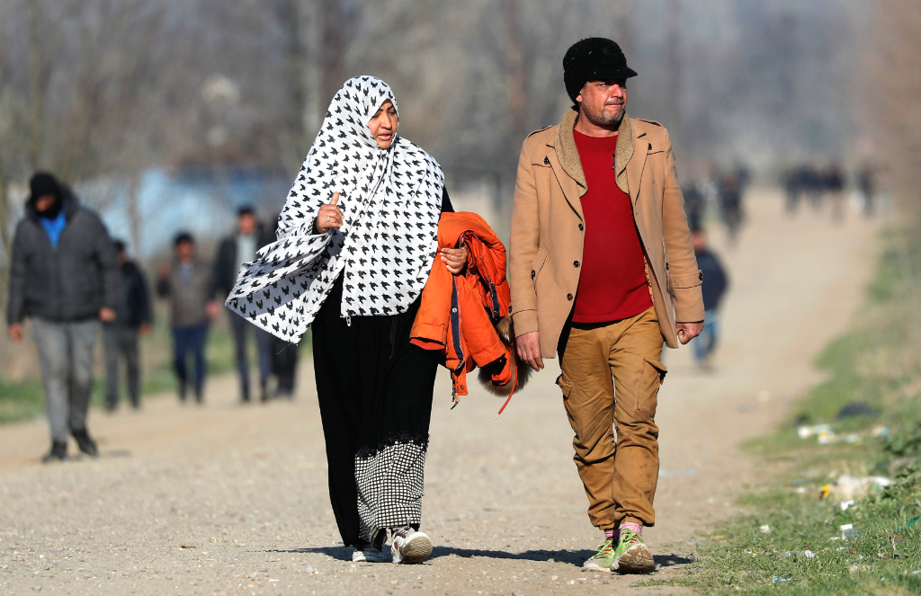 Refugiados sirios. Foto: Reuters