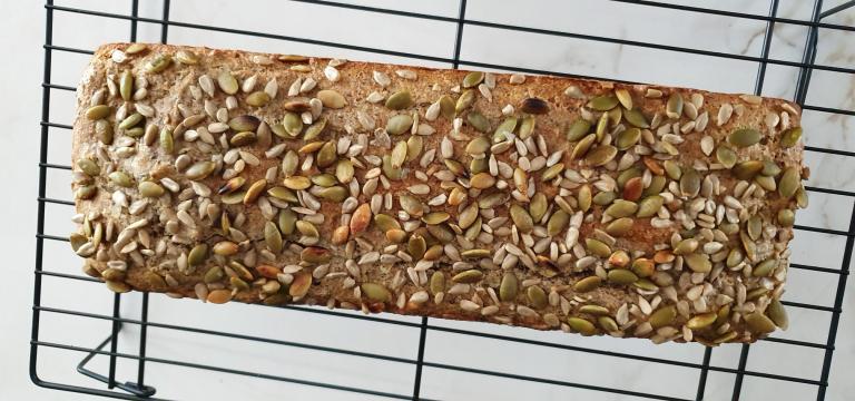 Pan de semillas. Foto: Marian la que cocina